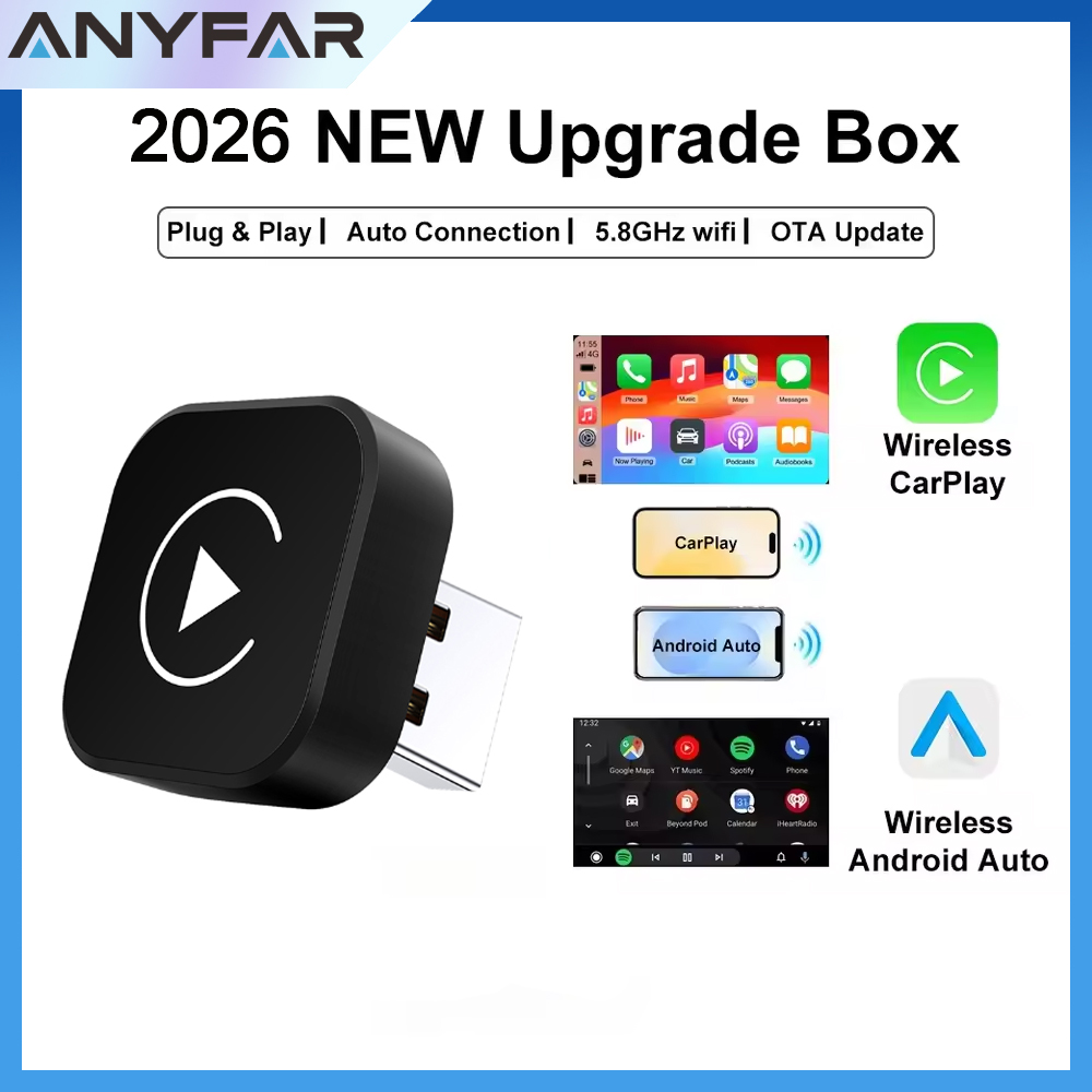Car Accessories Usa - Adaptador Inalámbrico CarPlay 2026, Dongle 2