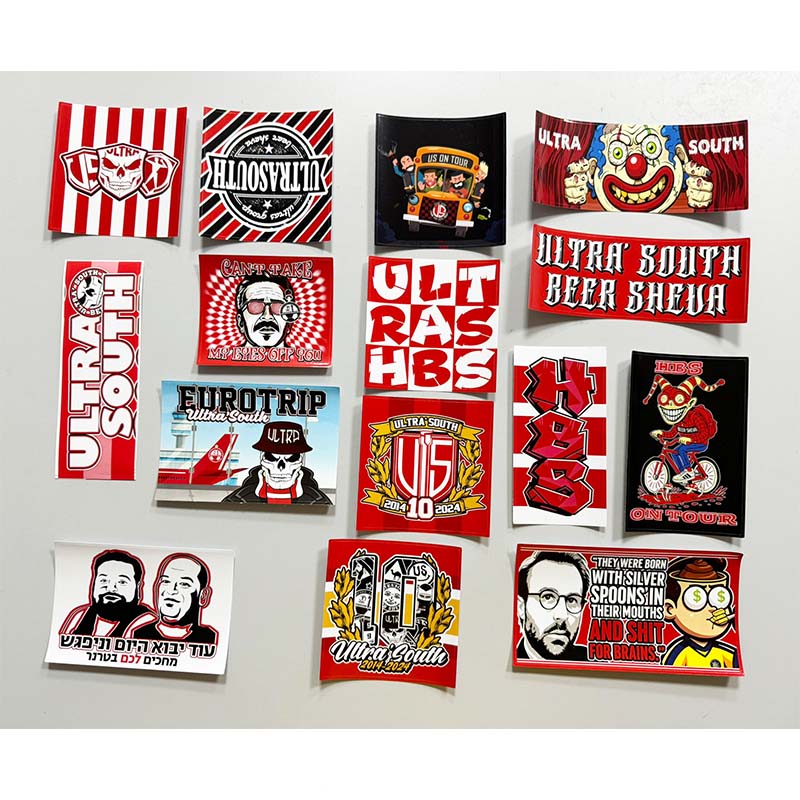 Car Accessories Window - 15 tipos de pegatinas Hapoel Beer