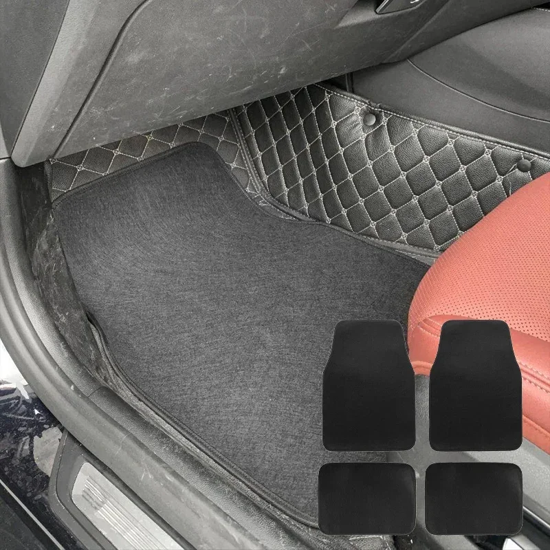 Car Floor Mat Rubber - Alfombrillas para Auto, Delanteras y Traseras,