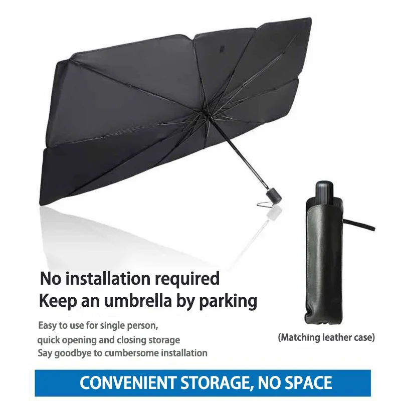 Car Accessories Window - Parasoles Plegables para Parabrisas Delantero de