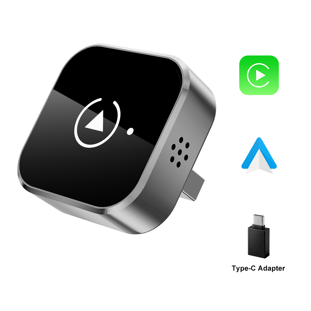 Car Accessories Usa - Adaptador Inalámbrico CarPlay Android Auto 2