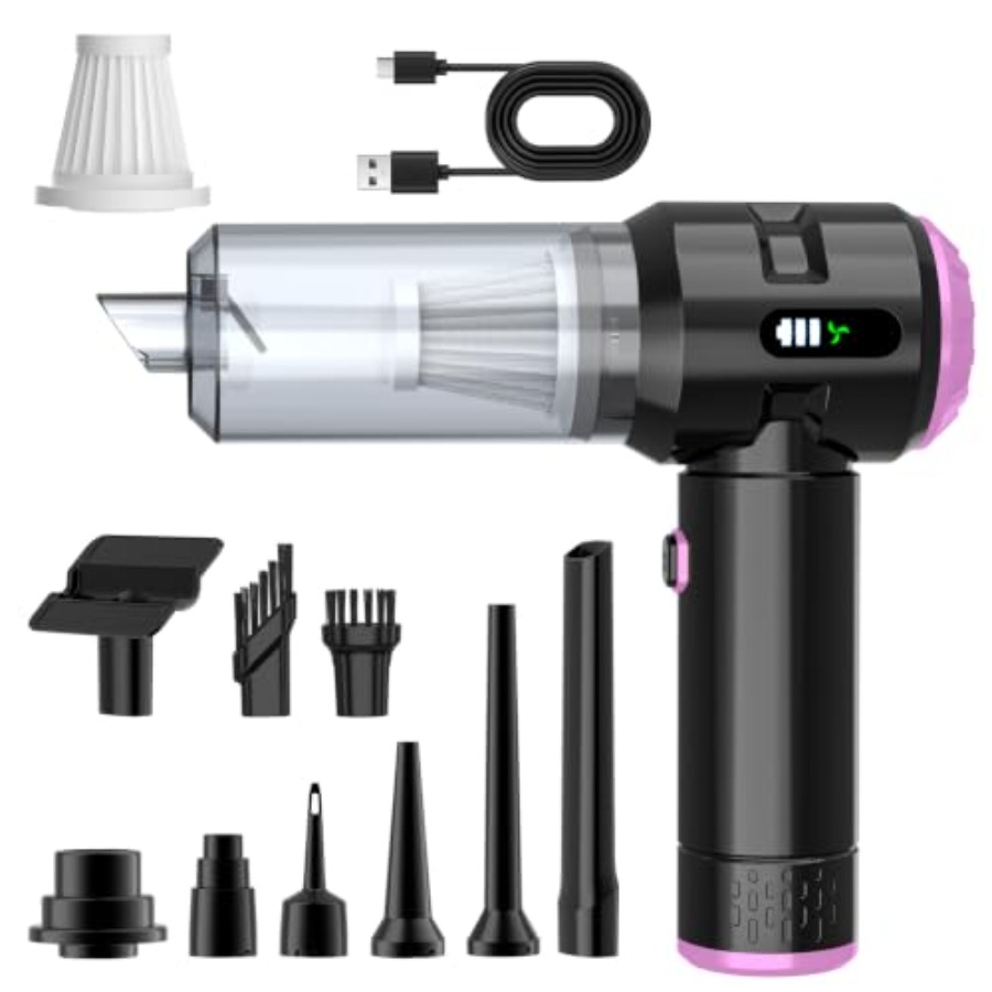 Car Vacuum Cleaner - Aspiradora de mano para coche, hogar,
