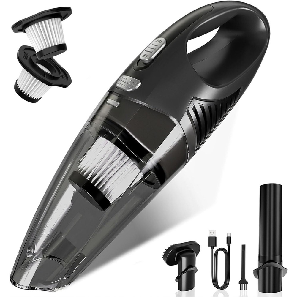 Car Vacuum Cleaner - Aspiradora de Mano Inalámbrica, Recargable con