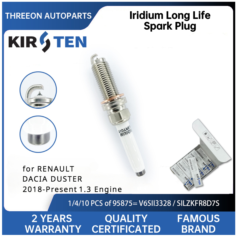 Bosch Spark Plug Iridium - KIRSTEN bujía de iridio para Renault