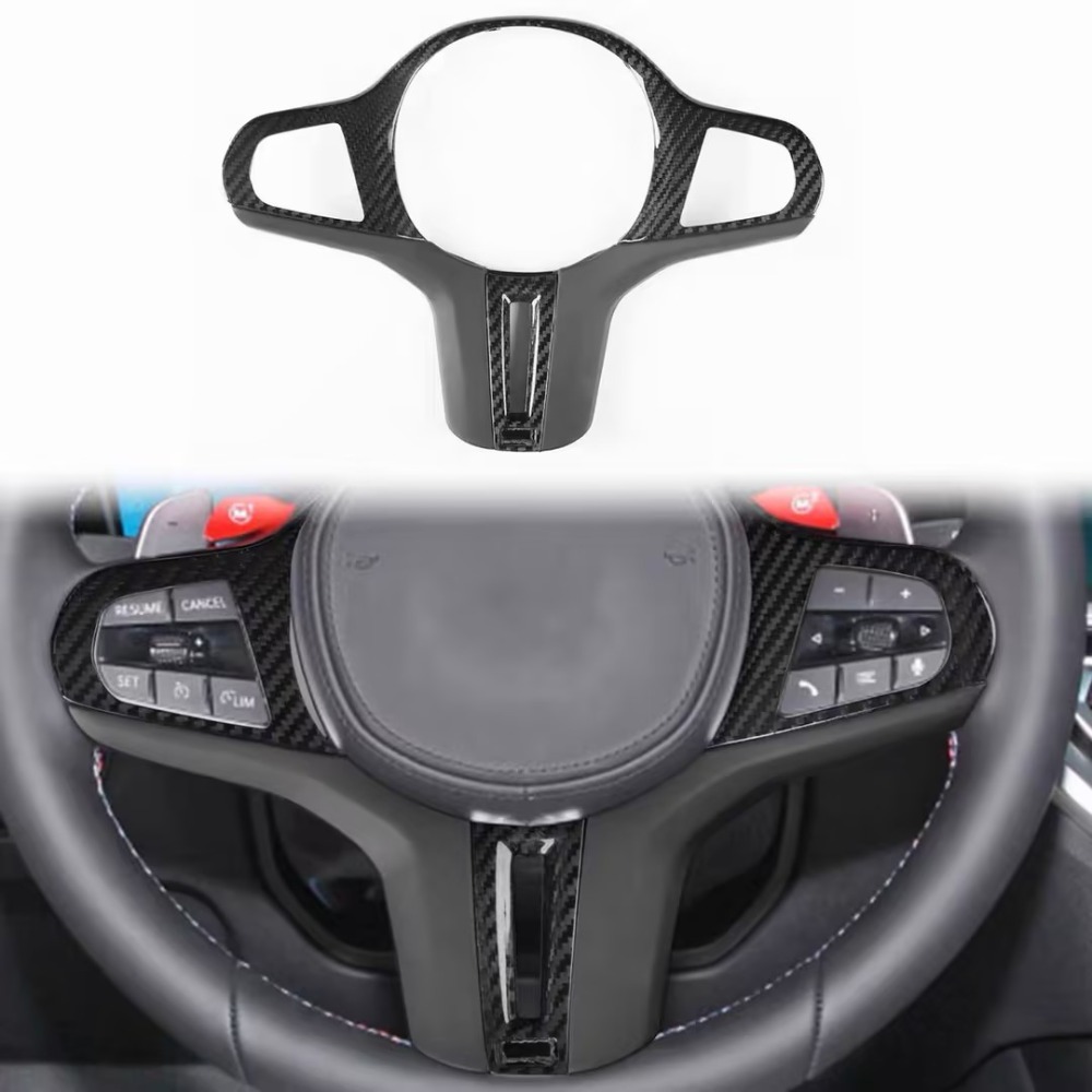 Steering Wheel Cover - Cubierta Decorativa para Volante de Fibra