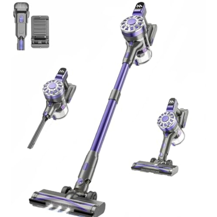 Car Vacuum Cleaner - Aspiradora inalámbrica para pisos de madera,