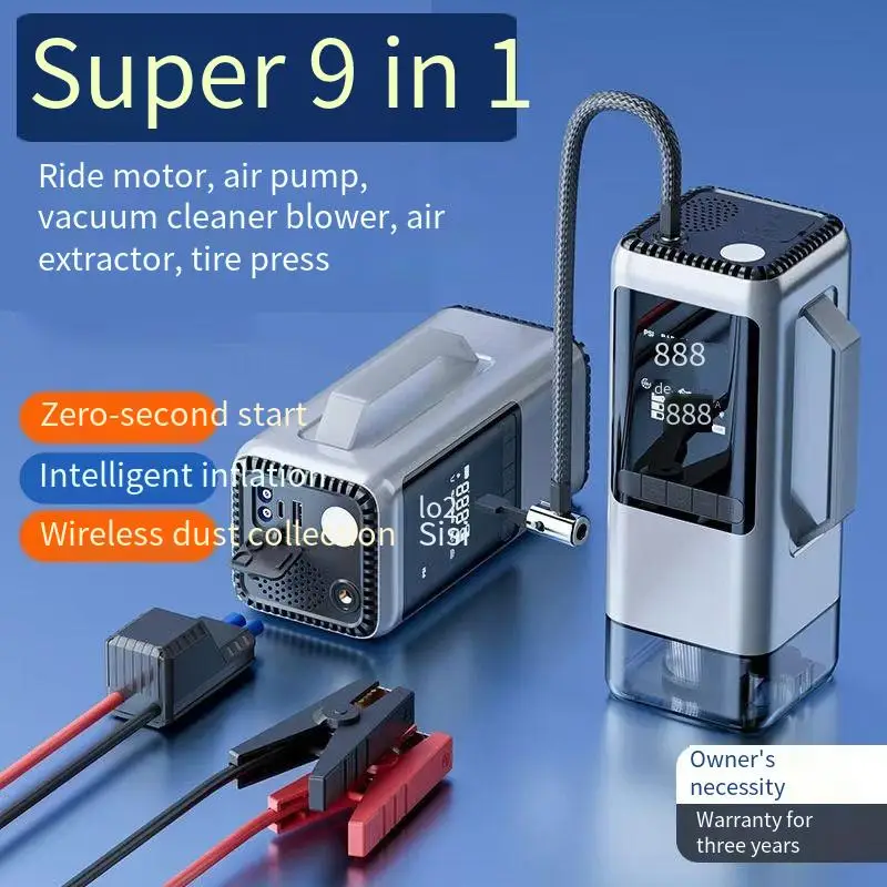 Arrancador de emergencia integ - Portable Jump Starter reseña y precio