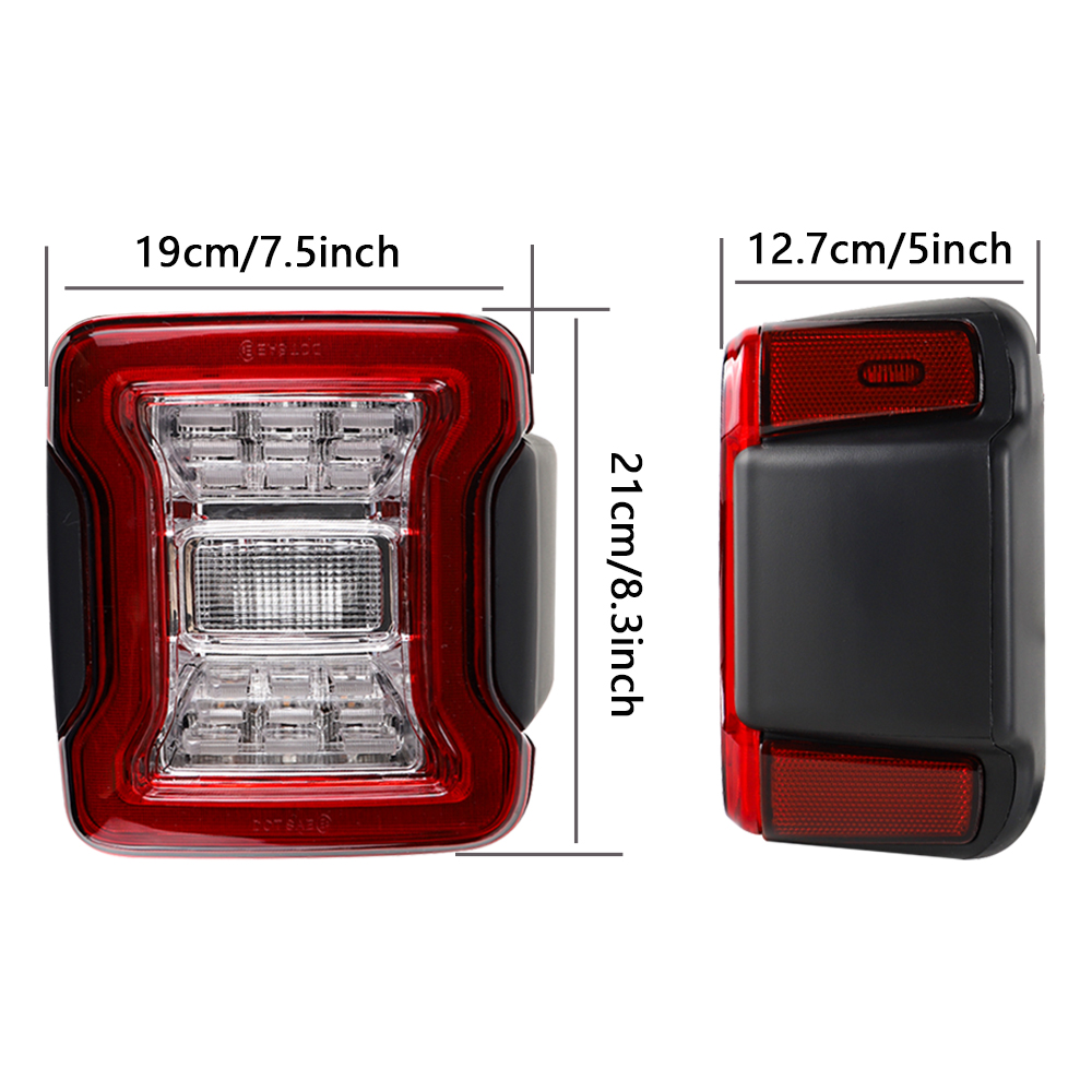 Luces traseras LED para Jeep W - Car Accessories For Road Trip reseña y precio