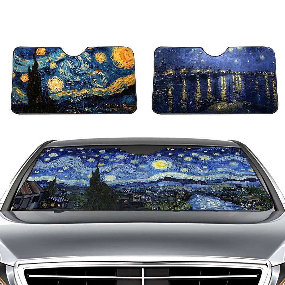Noche estrellada v-van g-gogh  - Car Accessories Window reseña y precio