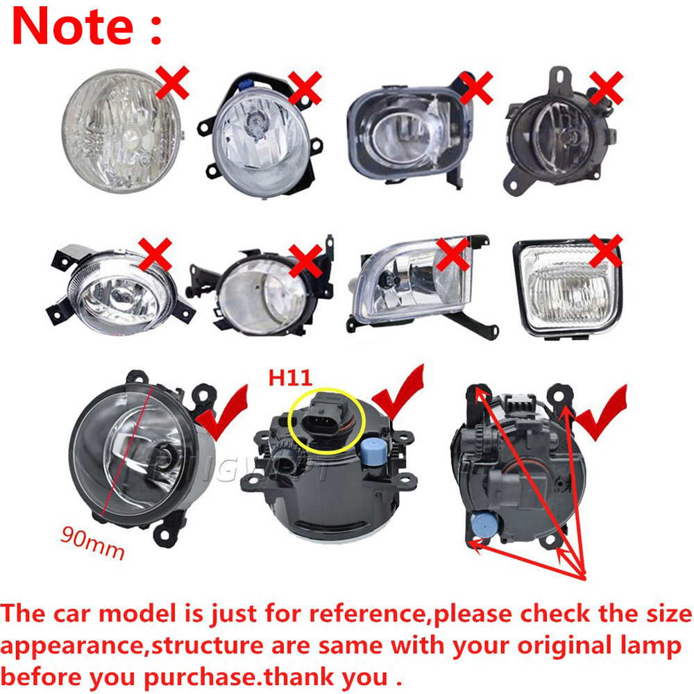 Luz antiniebla para coche, luz - Car Accessories For Road Trip reseña y precio