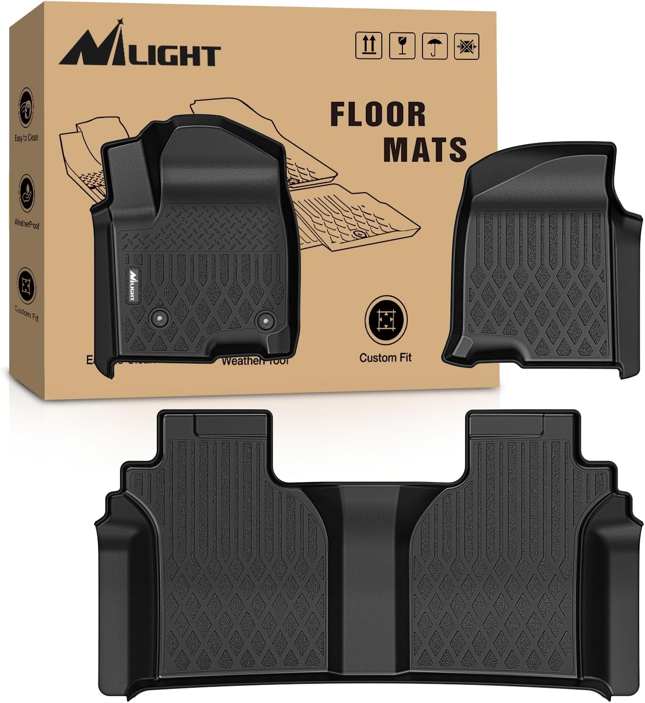 Tapetes Nilight para Chevy Sil - Car Floor Mat Rubber reseña y precio
