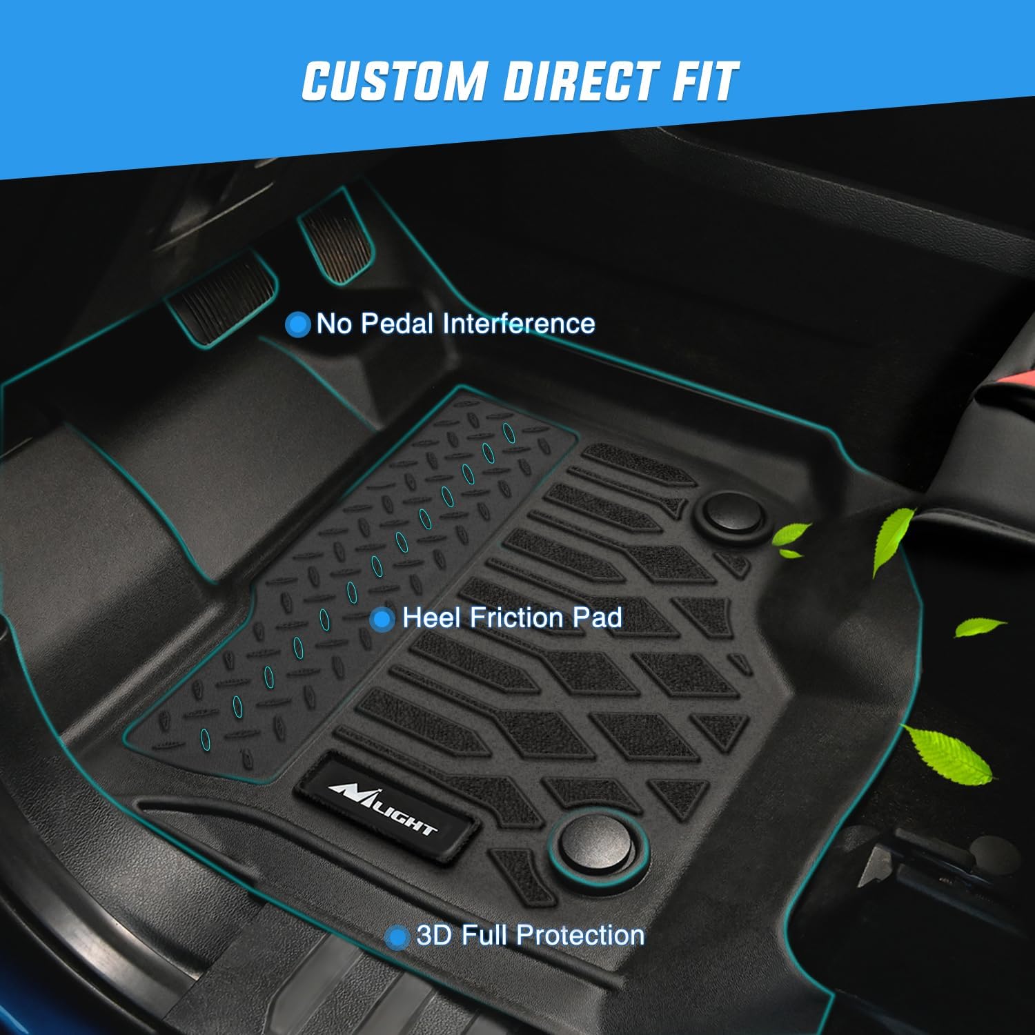 Tapetes Nilight para Chevy Sil - Car Floor Mat Rubber reseña y precio