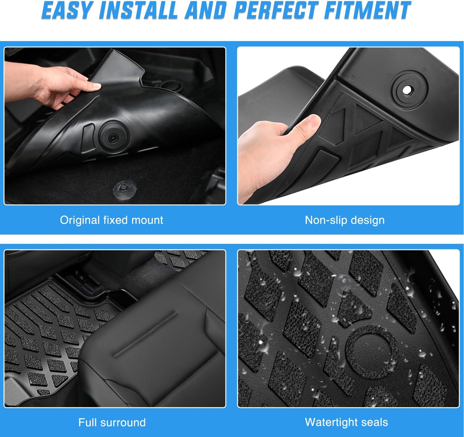 Tapetes Nilight para Chevy Sil - Car Floor Mat Rubber reseña y precio