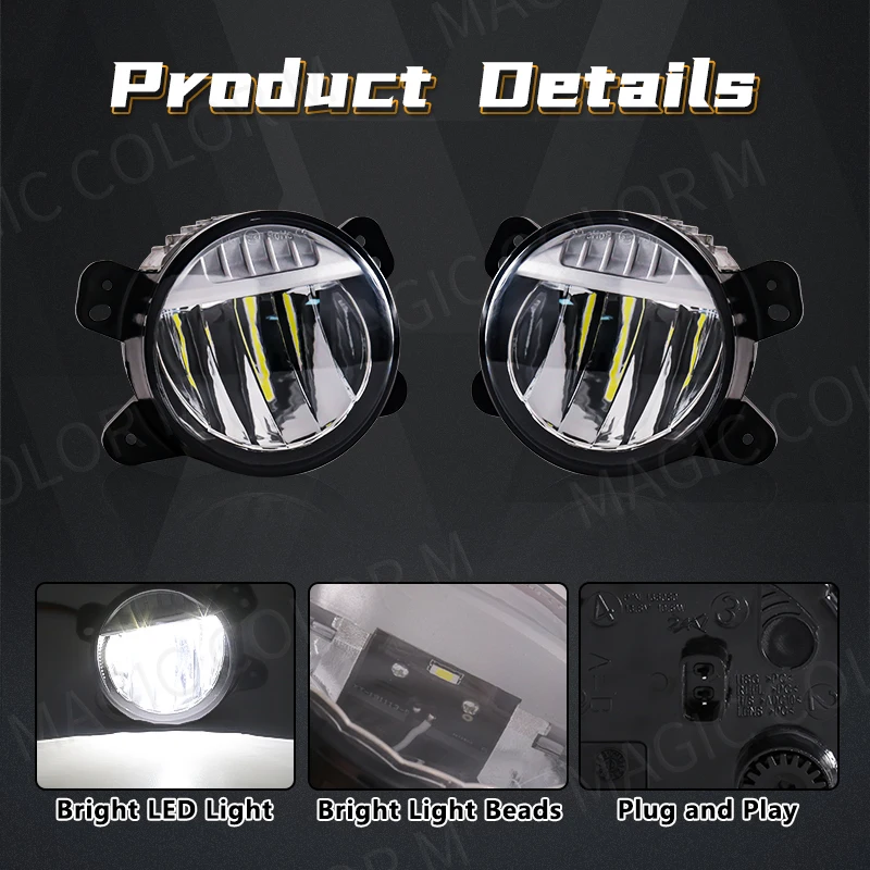 Para Jeep Wrangler JK JL JLU R - Car Accessories For Road Trip reseña y precio