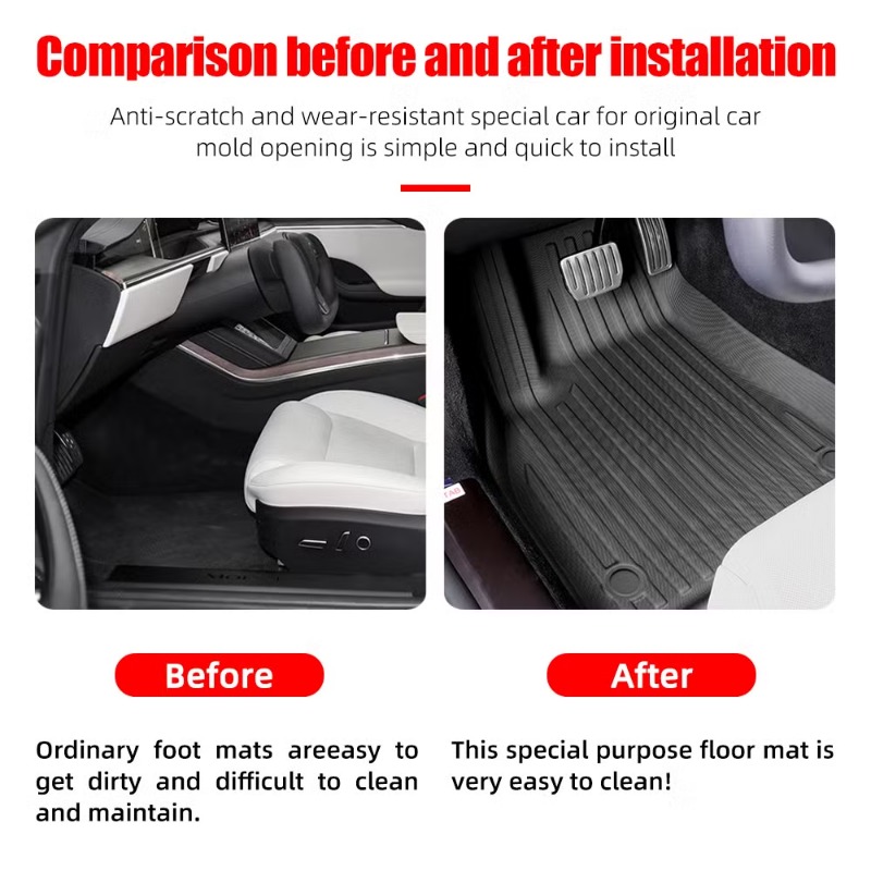 Alfombrillas de coche para Toy - Car Floor Mat Rubber reseña y precio