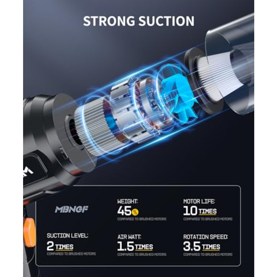 Aspiradora Inalámbrica Portáti - Car Vacuum Cleaner reseña y precio