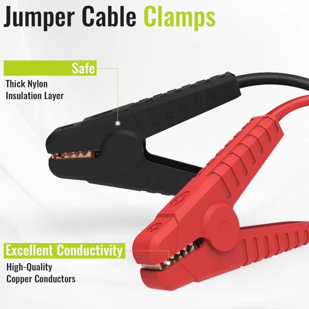 Adaptador de Cables de puente  - Portable Jump Starter reseña y precio