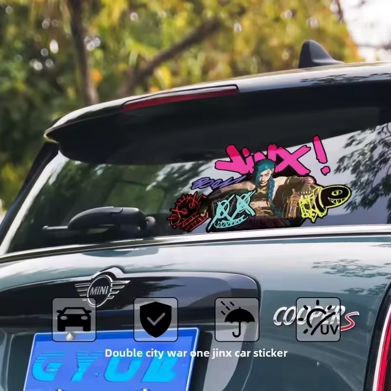 Pegatina Reflectante de Graffi - Car Accessories Window reseña y precio
