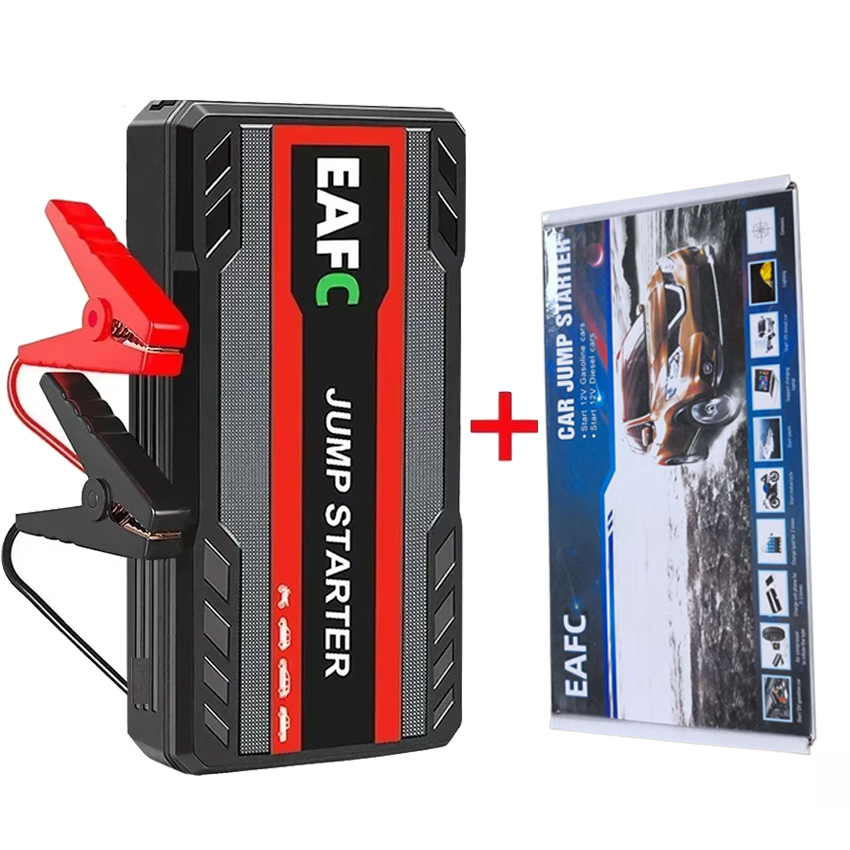 EAFC 12V arrancador de batería - Portable Jump Starter reseña y precio