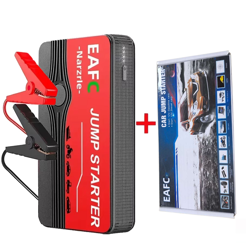 EAFC 12V arrancador de batería - Portable Jump Starter reseña y precio