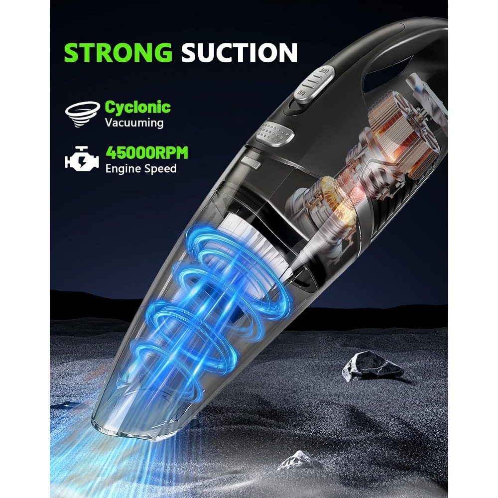 Aspiradora de Mano Inalámbrica - Car Vacuum Cleaner reseña y precio