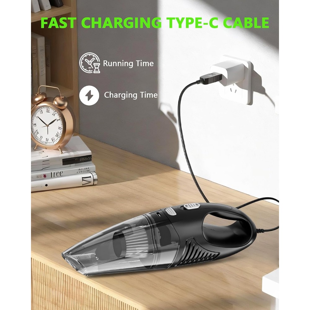 Aspiradora de Mano Inalámbrica - Car Vacuum Cleaner reseña y precio