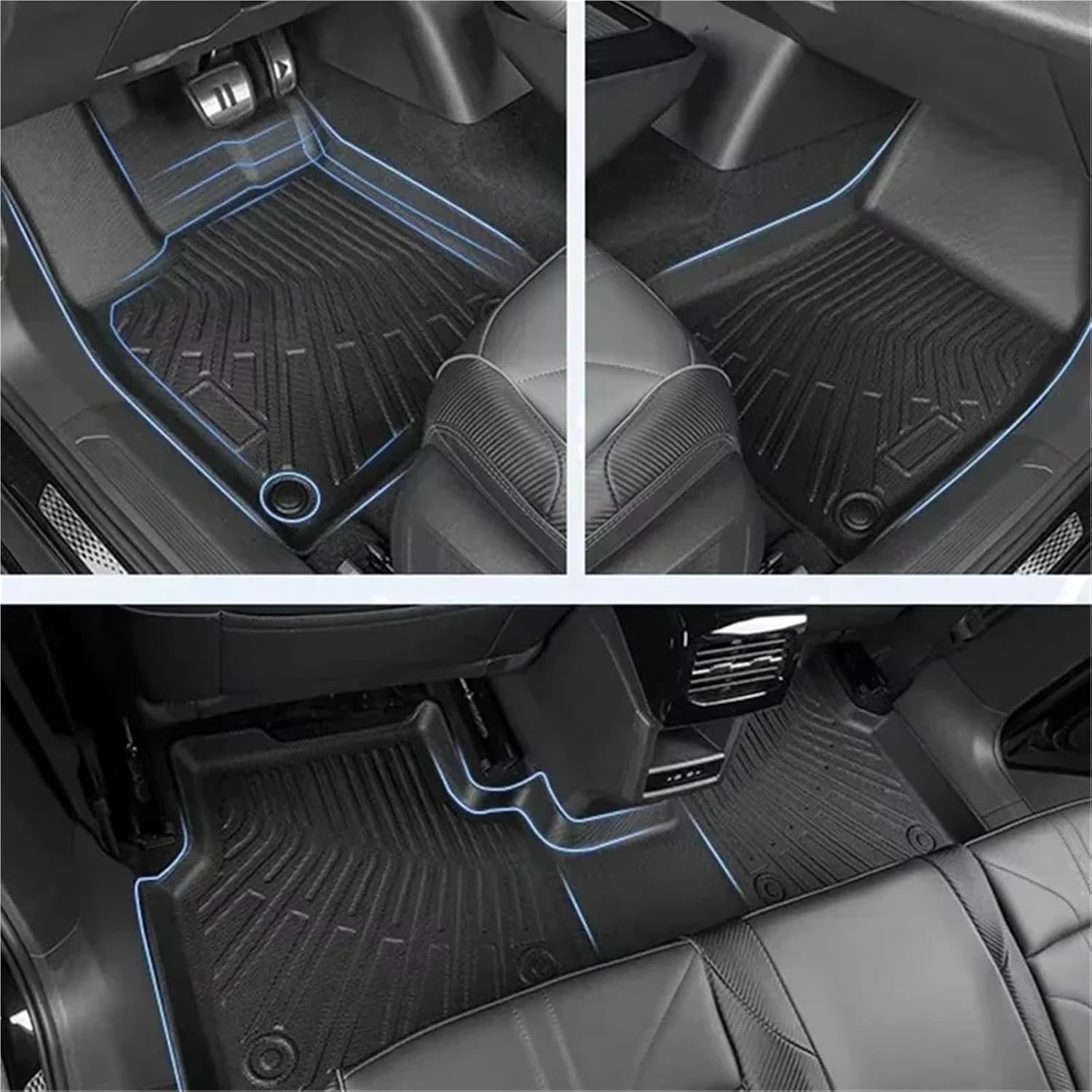 Tapetes de Piso para Auto de T - Car Floor Mat Rubber reseña y precio