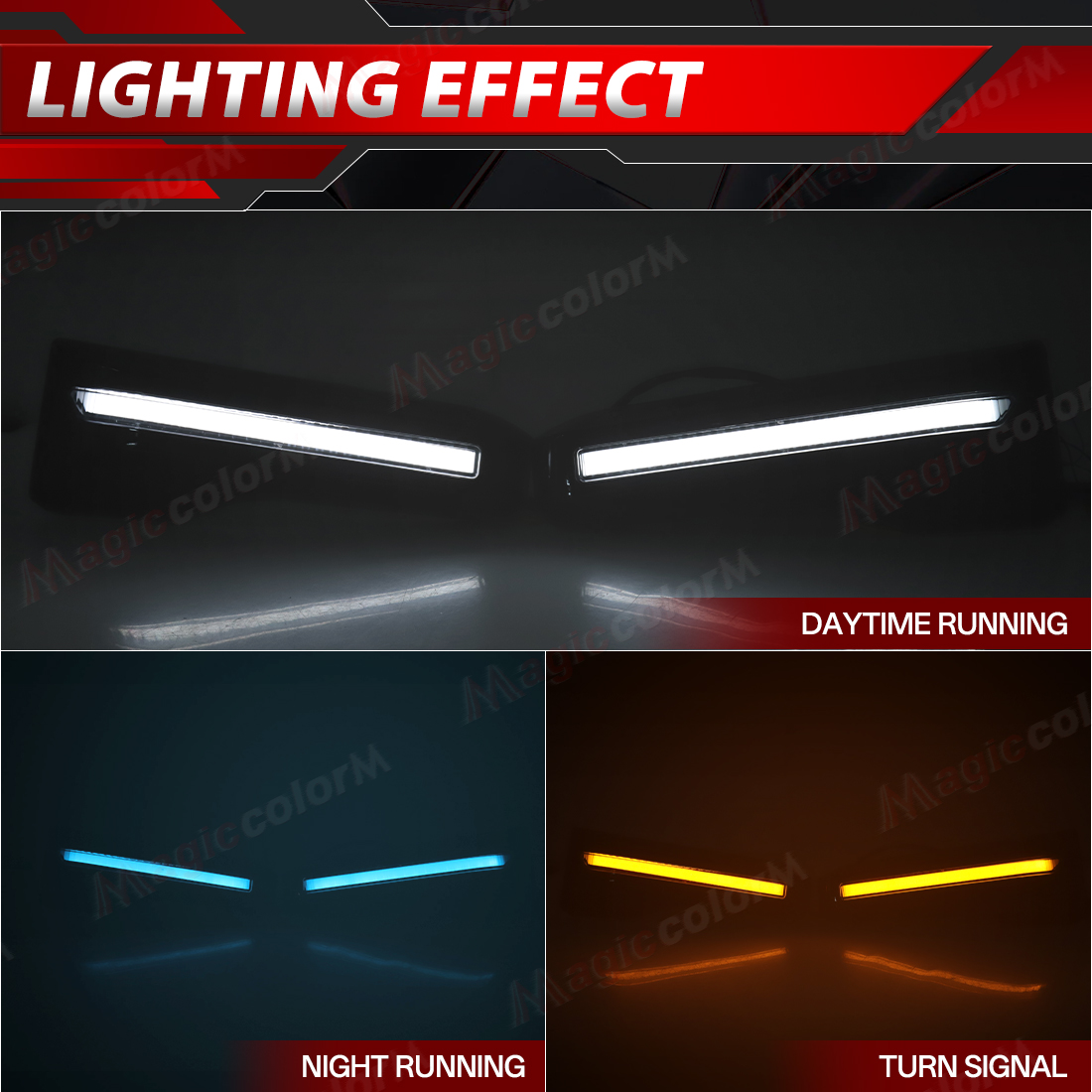 Luces LED DRL para Toyota Land - Car Accessories For Road Trip reseña y precio