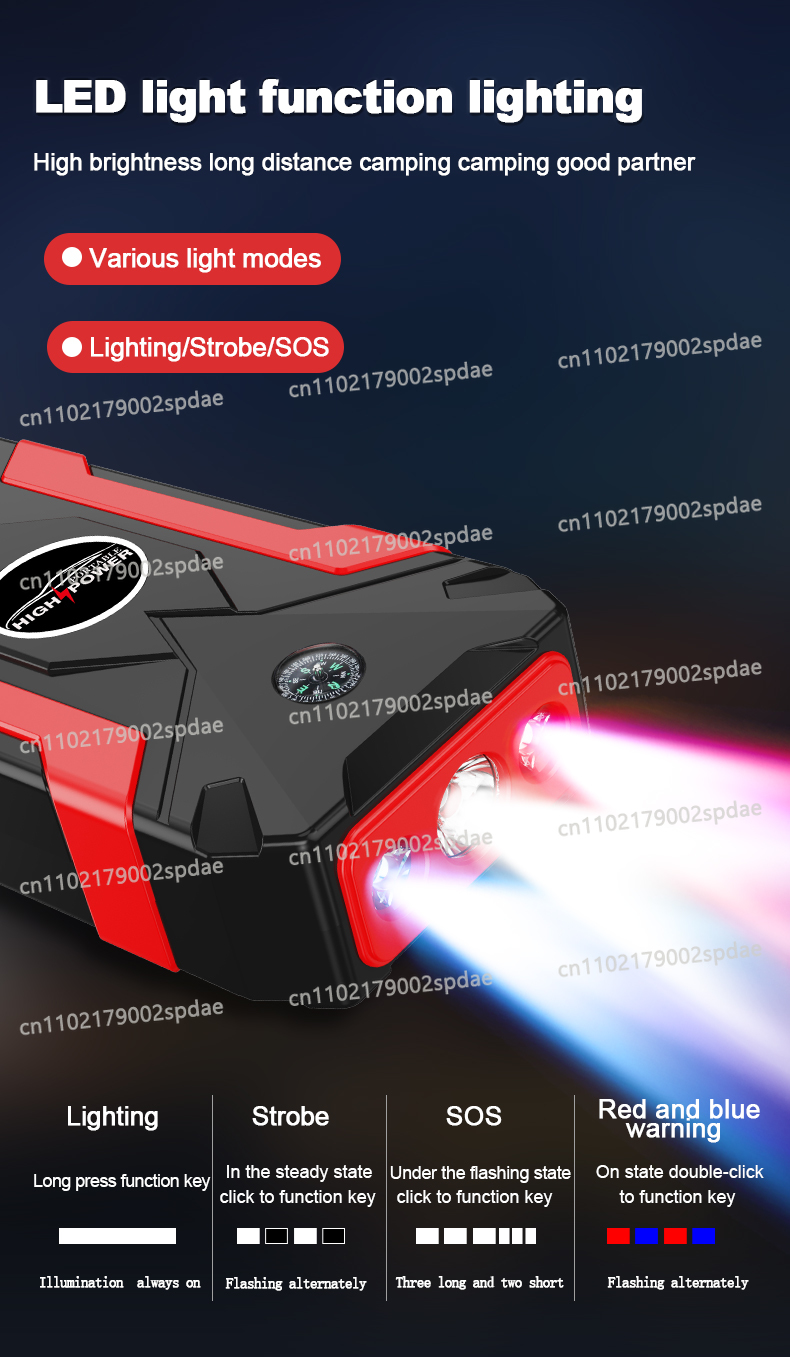 Arrancador de Coches Multifunc - Portable Jump Starter reseña y precio