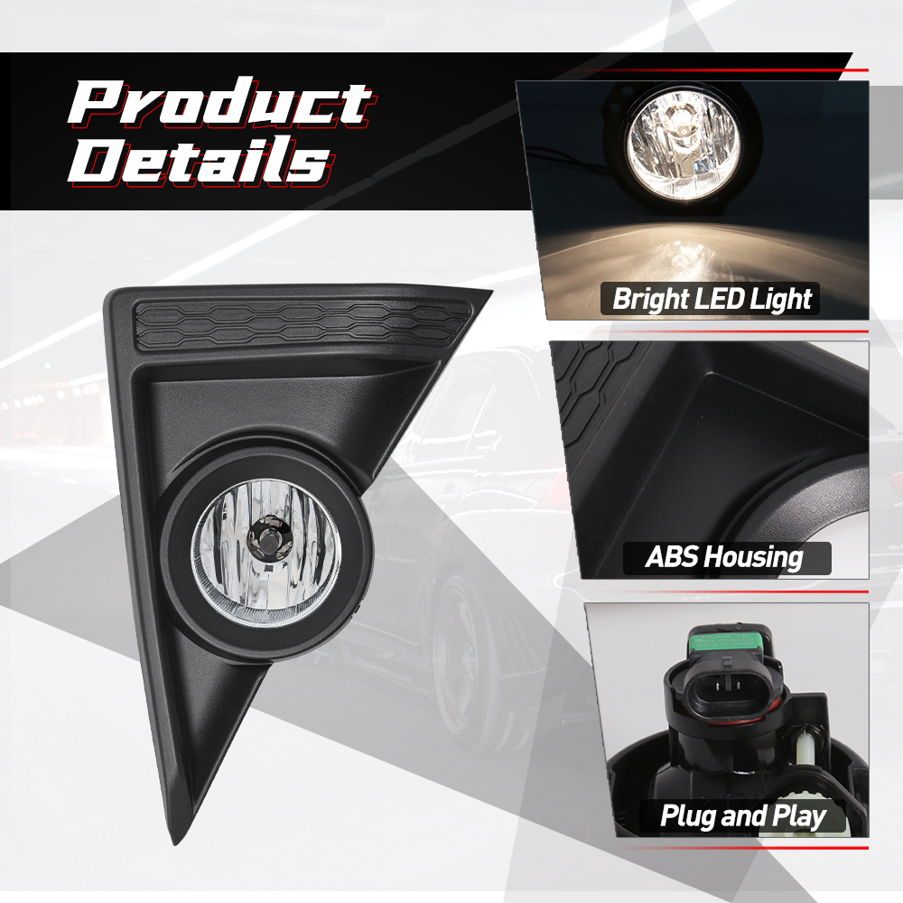 Conjunto de luces antiniebla p - Car Accessories For Road Trip reseña y precio