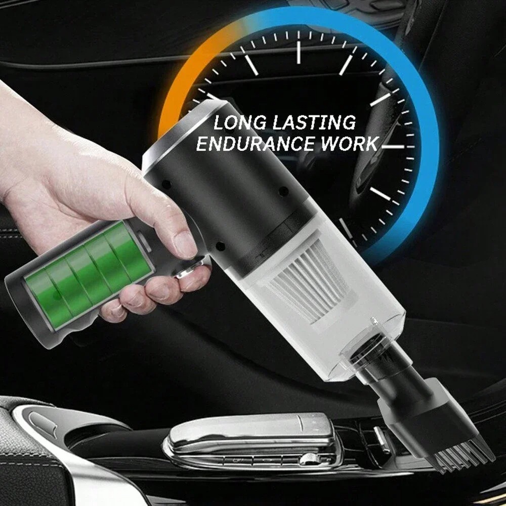 Aspiradora para Motor con carg - Car Vacuum Cleaner reseña y precio