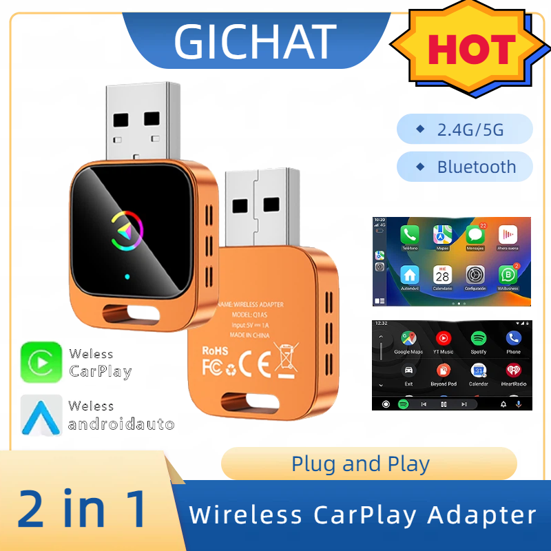 Adaptador inalámbrico 2 en 1 p - Car Accessories Usa reseña y precio