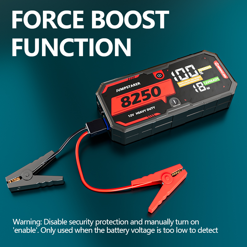 Arrancador de Coches 8250A 12V - Portable Jump Starter reseña y precio