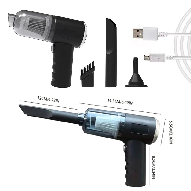 Potente aspiradora inalámbrica - Car Vacuum Cleaner reseña y precio