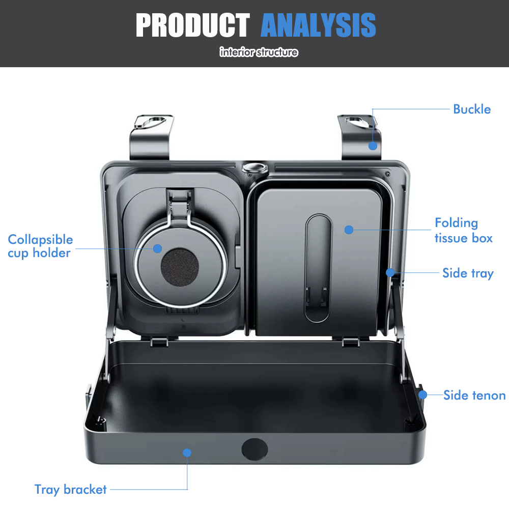 Organizador para asiento trase - Car Accessories For Road Trip reseña y precio